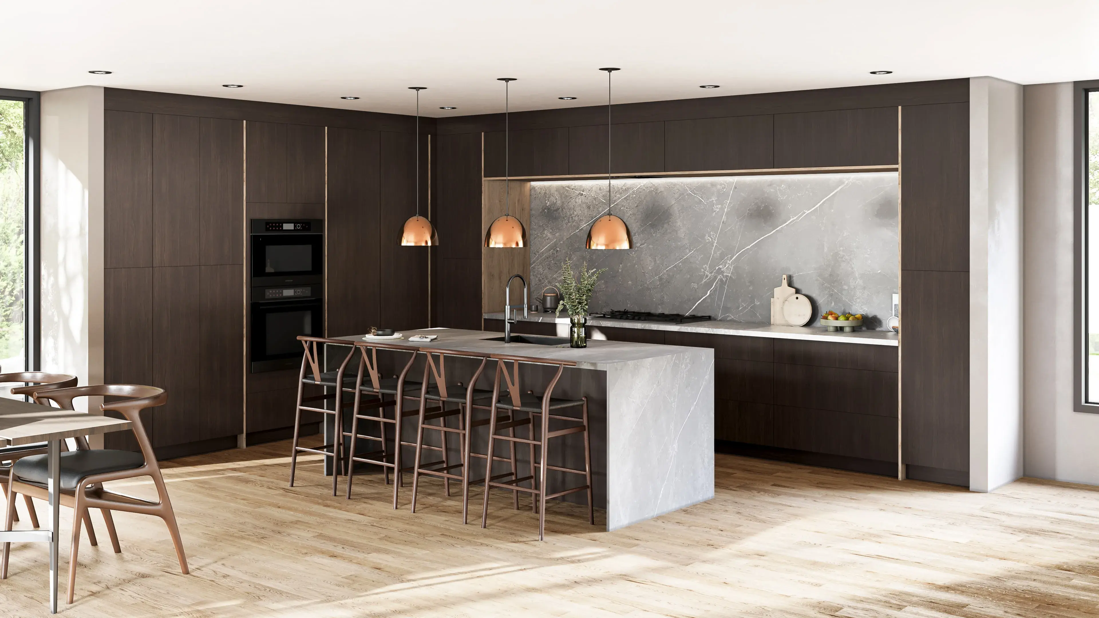 Illume® Catalina Olmo 3 15"W x 30"H x 24"D Base Cabinet (B15)