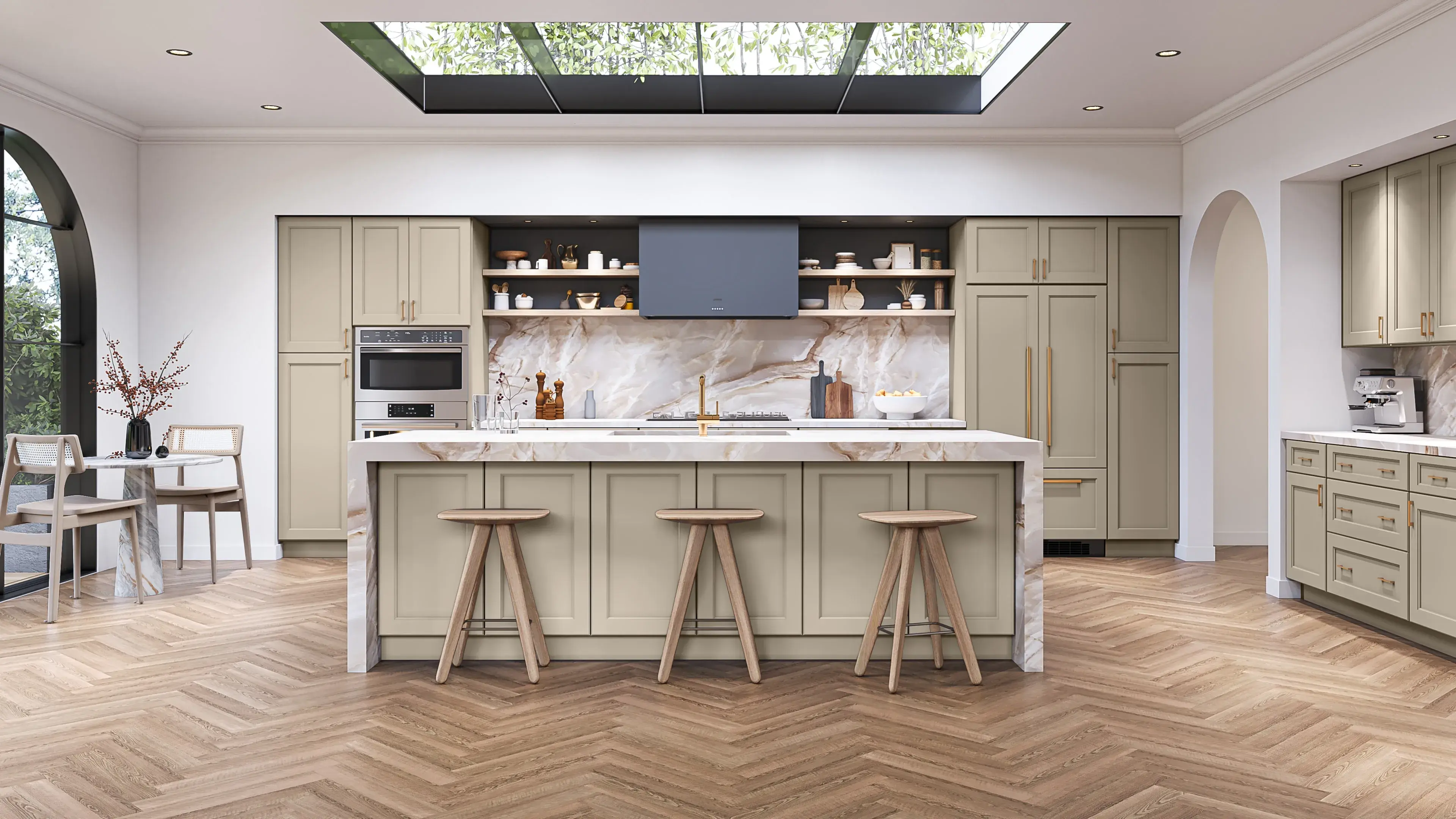 Allure® Fusion Oyster 9"W x 30"H x 12"D Wall Cabinet (W0930)