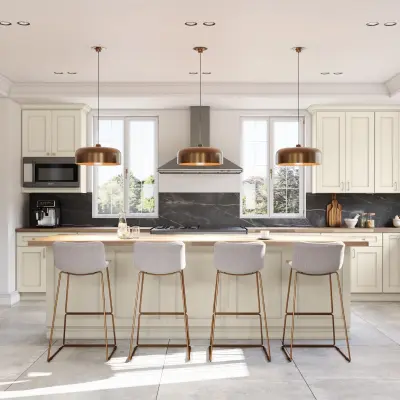 Allure® Galaxy Linen 33"W x 96"H x 24"D Oven Cabinet (OC3396C)