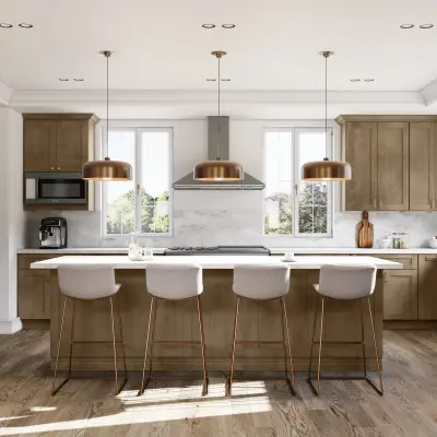 Allure® Galaxy Mocha 33"W x 90"H x 24"D Oven Cabinet (OC3390D)