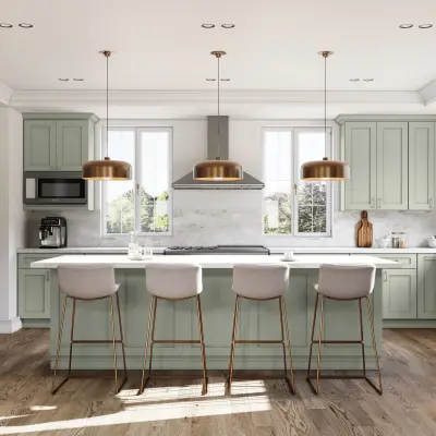 Allure® Galaxy Pistachio Green 27"W x 34.5"H x 24"D Drawer Base Cabinet (DB27)