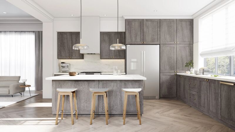 Illume® Tuscany Muratti 1 24"W x 88.5"H x 24"D Oven Cabinet (OC2493S-3)