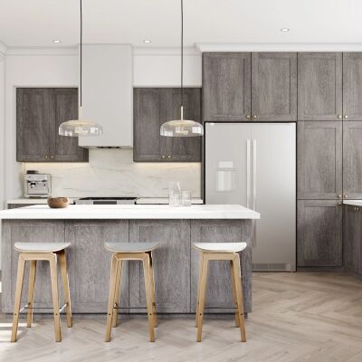 Illume® Tuscany Muratti 1 30"W x 24"H x 24"D Drawer Base Cabinet (RTDB30-2)
