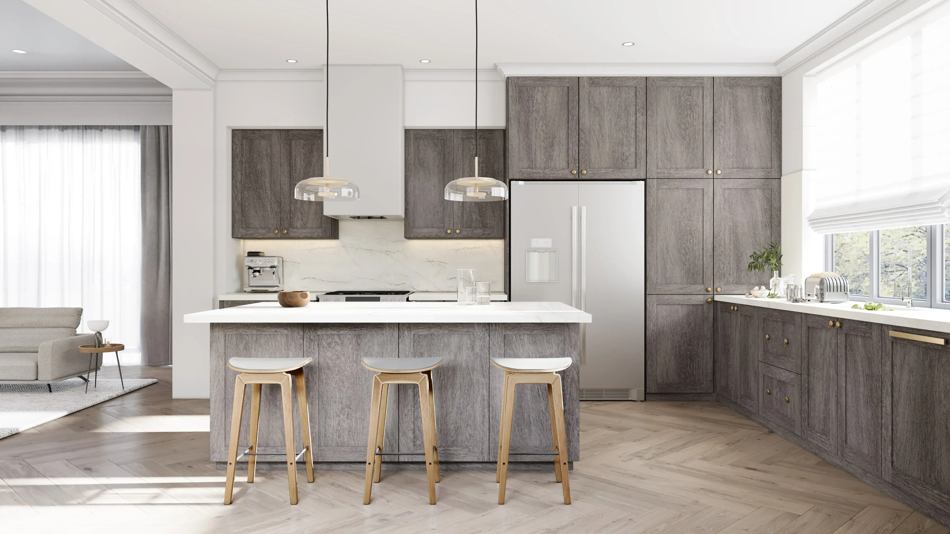 Illume® Tuscany Muratti 1 30"W x 24"H x 24"D Base Cabinet (RTB30)
