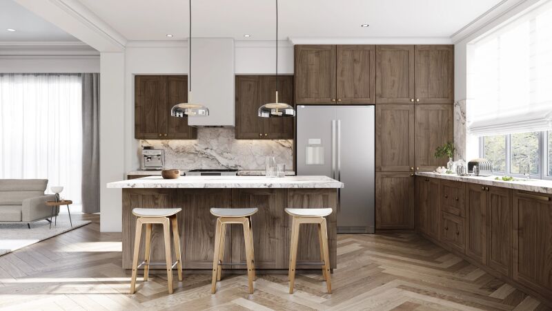 Ovela® Tuscany Nocce 3 30"W x 88.5"H x 24"D Oven Cabinet (OC3093S-3)