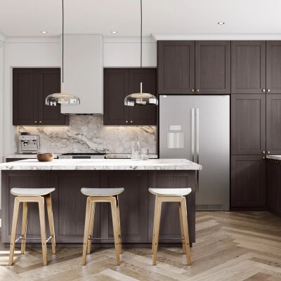 Ovela® Tuscany Olmo 3 12"W x 34.5"H x 21"D Vanity Cabinet (VB12)