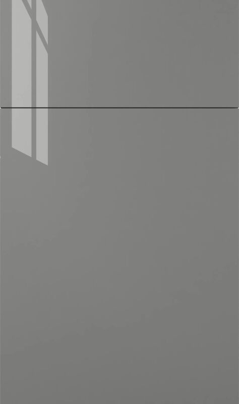 Illume® Catalina Grigio Gloss 12"W x 30"H x 16"D Specialty Base Cabinet (FSC ICGG B12)