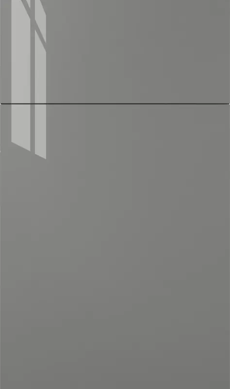 Illume® Catalina Grigio Gloss 33"W x 30"H x 24"D Base Cabinet (B33FD)