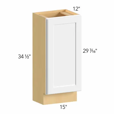 Allure® Fusion Kona 15"W x 34.5"H x 12"D Base Cabinet (B15FD-12D)