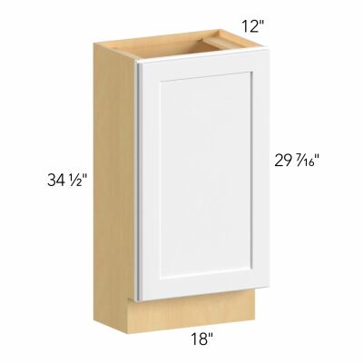 Allure® Galaxy Truffle 18"W x 34.5"H x 12"D Base Cabinet (B18FD-12D)