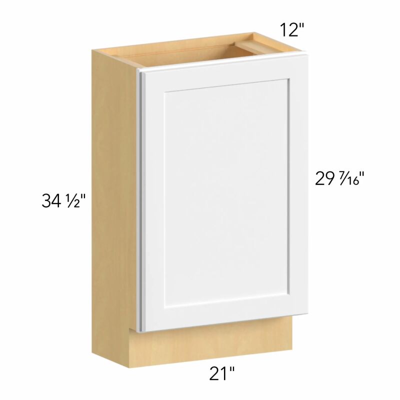 Allure® Luna Kona 21"W x 34.5"H x 12"D Base Cabinet (B21FD-12D)