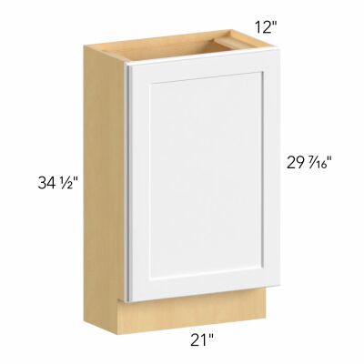 Allure® Galaxy Indigo 21"W x 34.5"H x 12"D Base Cabinet (B21FD-12D)