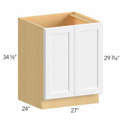 Allure® Galaxy Mocha 27"W x 34.5"H x 24"D Base Cabinet (B27FD)