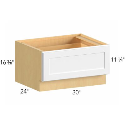 Allure® Galaxy Indigo 30"W x 16.5"H x 24"D Drawer Base Cabinet (DBS30)