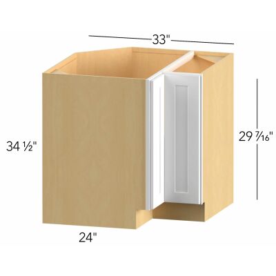 Allure® Galaxy Indigo 33"W x 34.5"H x 33"D Easy Reach Corner Base (ERB33)