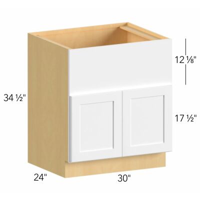 Allure® Galaxy Linen 30"W x 34.5"H x 24"D Specialty Base Cabinet (FS30)