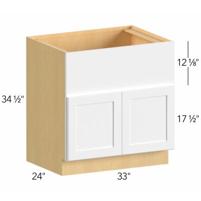 Allure® Galaxy Indigo 33"W x 34.5"H x 24"D Specialty Base Cabinet (FS33)