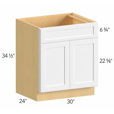 Allure® Galaxy Indigo 30"W x 34.5"H x 24"D Sink Base Cabinet (SB30)
