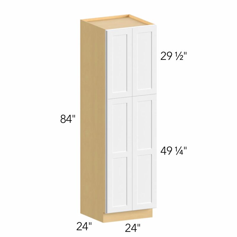 Allure® Fusion Timber 24"W x 84"H x 24"D Tall Pantry Cabinet (TP242484)