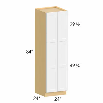 Allure® Fusion Timber 24"W x 84"H x 24"D Tall Pantry Cabinet (TP242484)