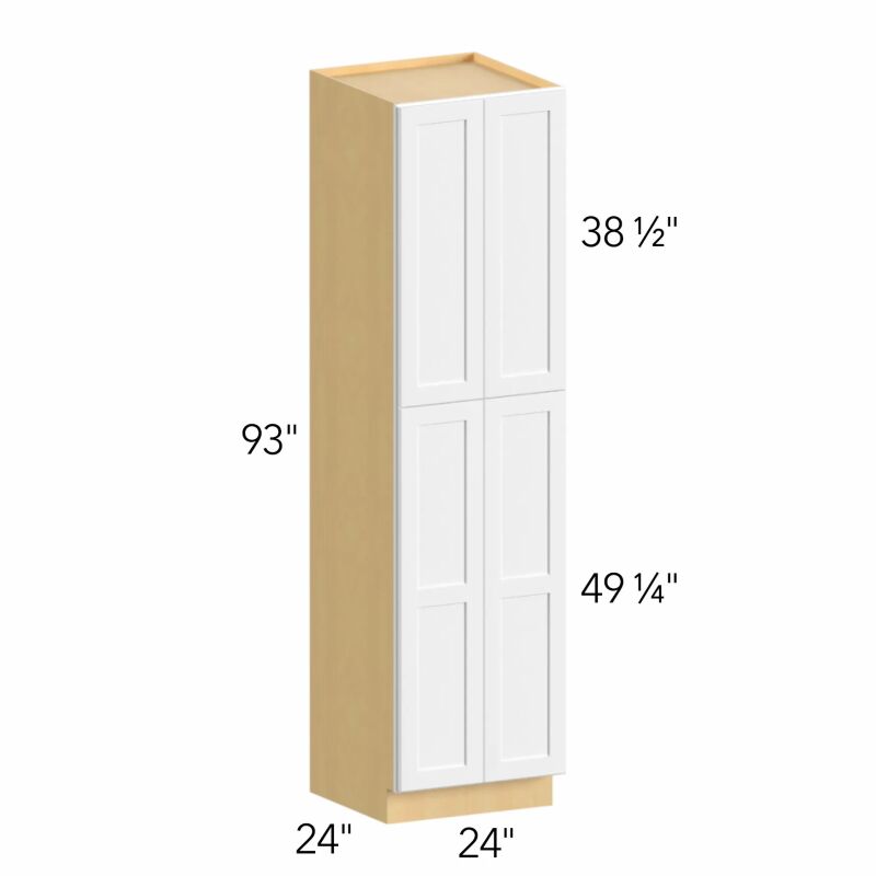 Illume® Tuscany Muratti 1 24"W x 88.5"H x 24"D Tall Pantry Cabinet (TP242493)