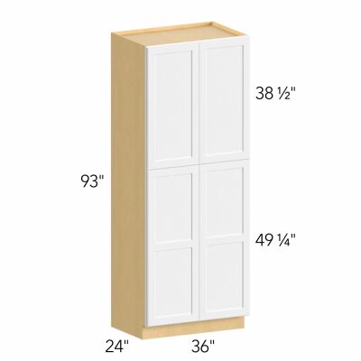 Allure® Galaxy Indigo 36"W x 93"H x 24"D Tall Pantry Cabinet (TP362493)