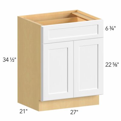 Allure® Echo Timber 27"W x 34.5"H x 21"D Vanity Cabinet (VB27-34)