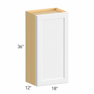 Allure® Galaxy Truffle 18"W x 36"H x 12"D Wall Cabinet (W1836)
