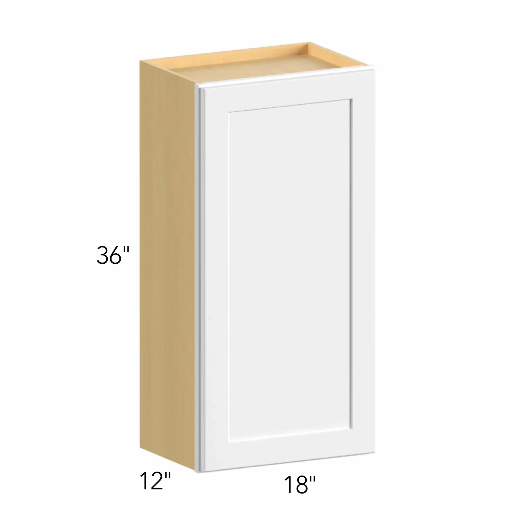 Allure® Galaxy Linen 18"W x 36"H x 12"D Wall Cabinet (W1836)