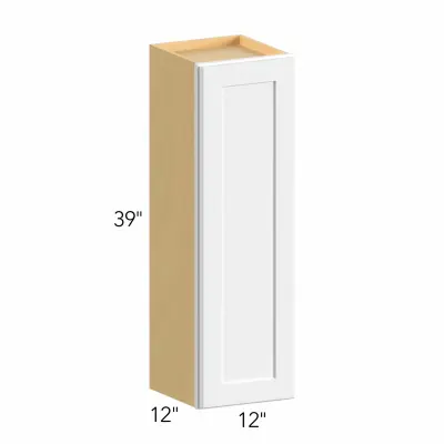 Illume® Catalina Como Ash 2 12"W x 39"H x 13"D Wall Cabinet (W1239)