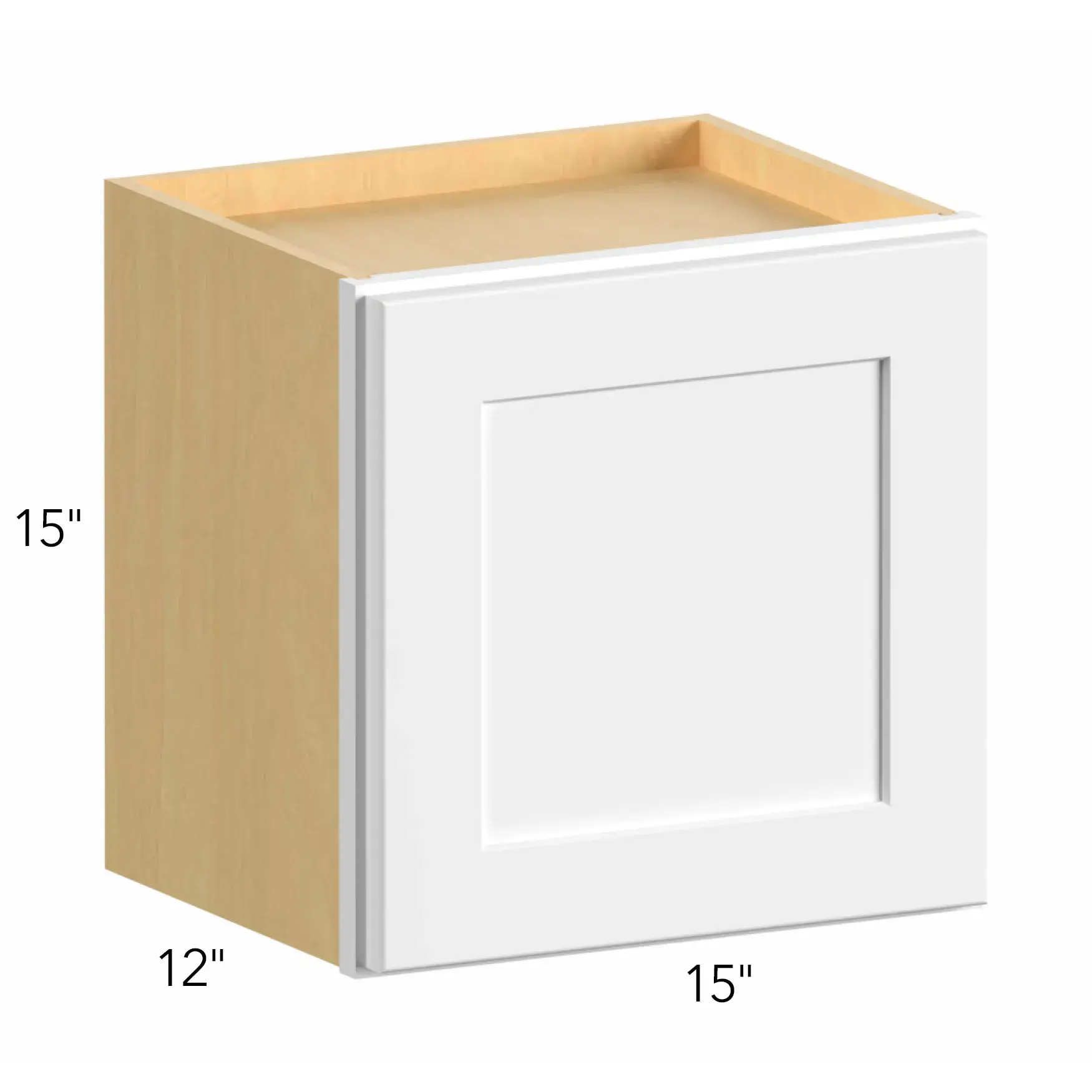 Allure® Galaxy Cobblestone 15"W x 15"H x 12"D Wall Cabinet (W1515)