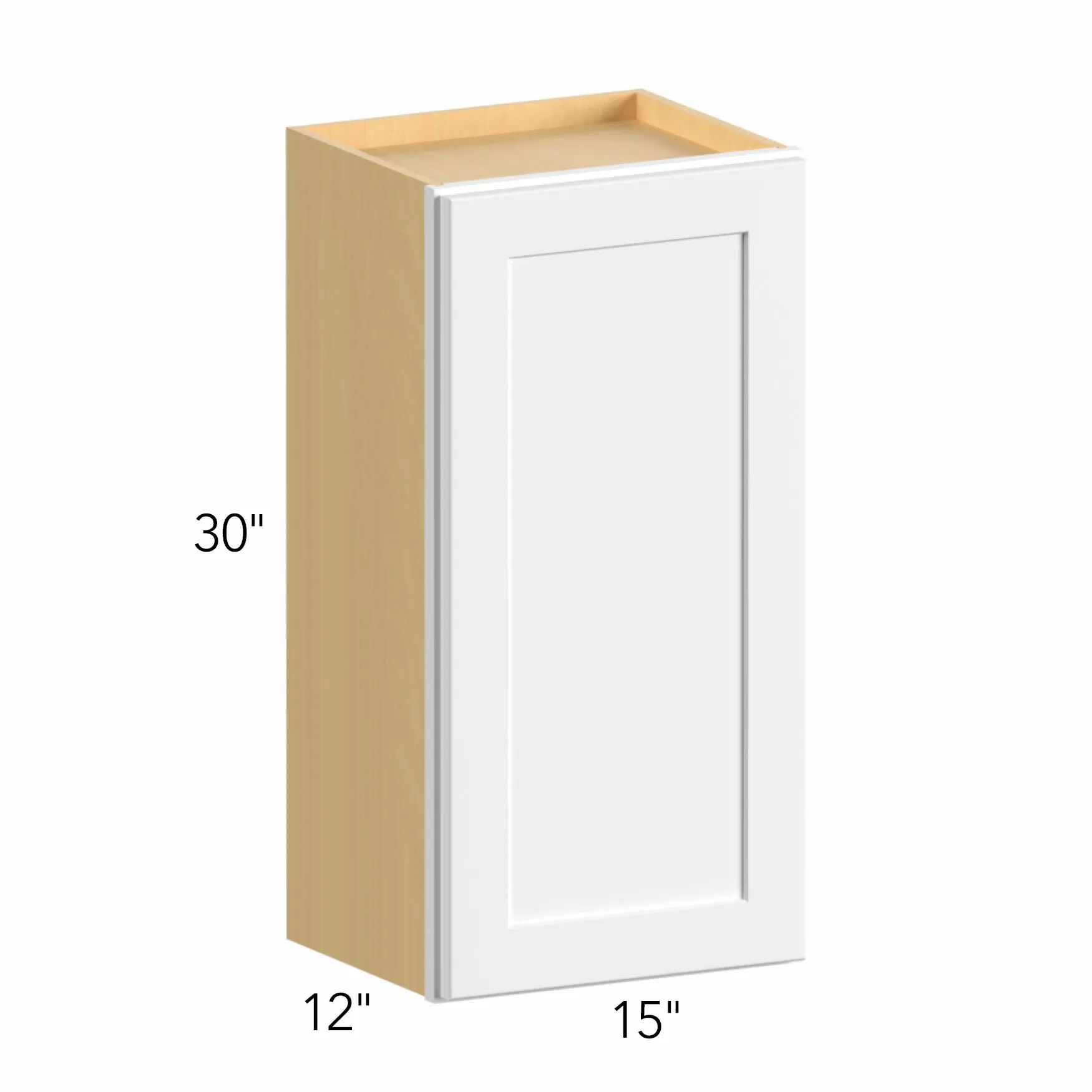 Allure® Galaxy Indigo 15"W x 30"H x 12"D Wall Cabinet (W1530)