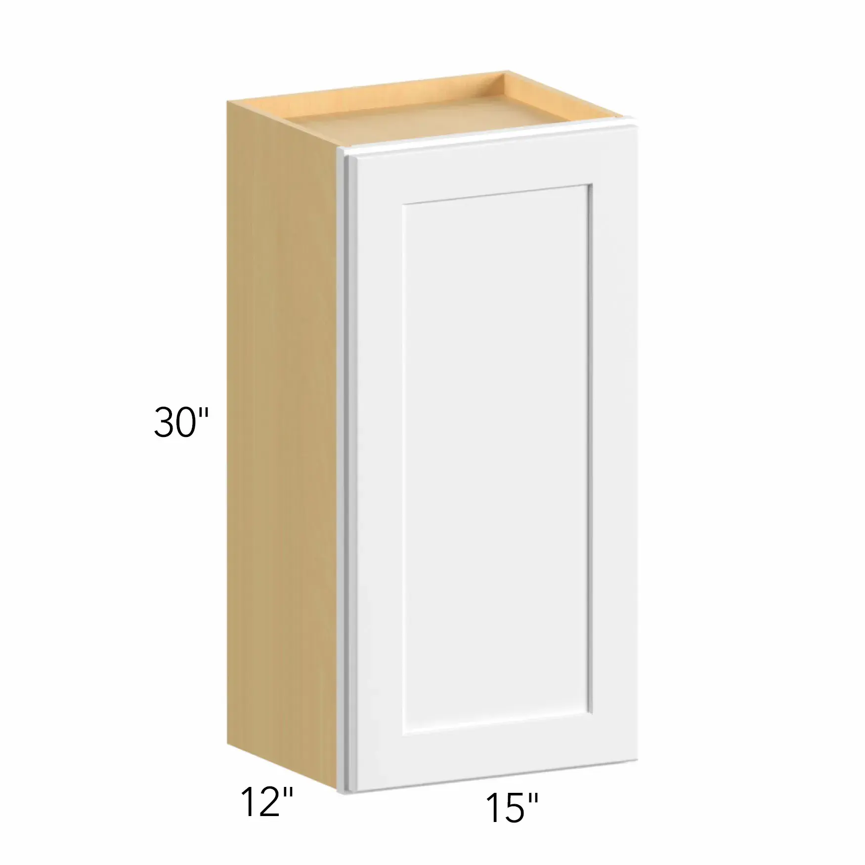 Allure® Galaxy Indigo 15"W x 30"H x 12"D Wall Cabinet (W1530)