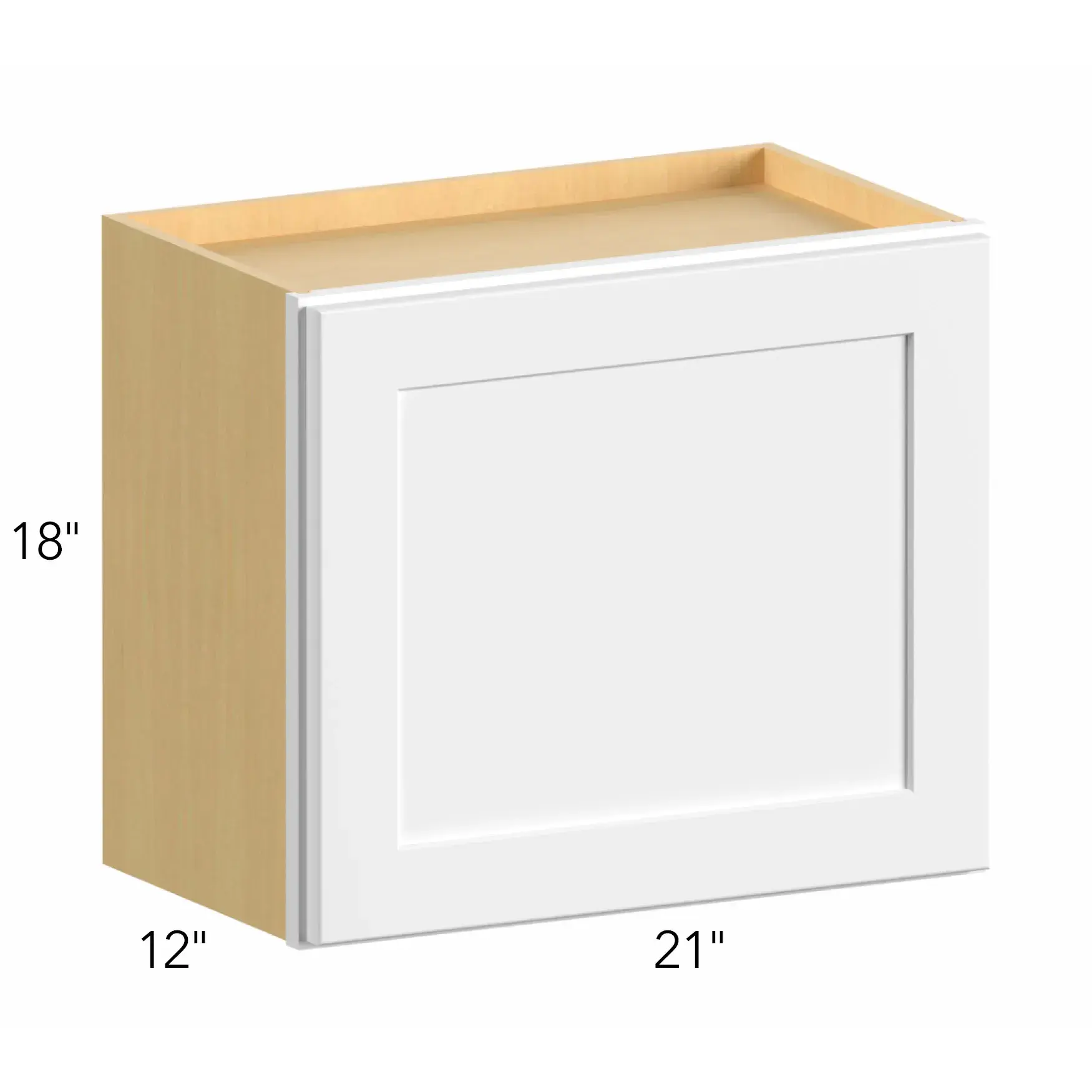 Allure® Galaxy Mocha 21"W x 18"H x 12"D Wall Cabinet (W2118)