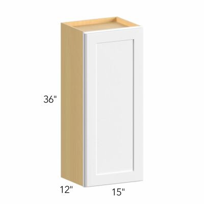 Allure® Galaxy Cobblestone 15"W x 36"H x 12"D Wall Cabinet (W1536)