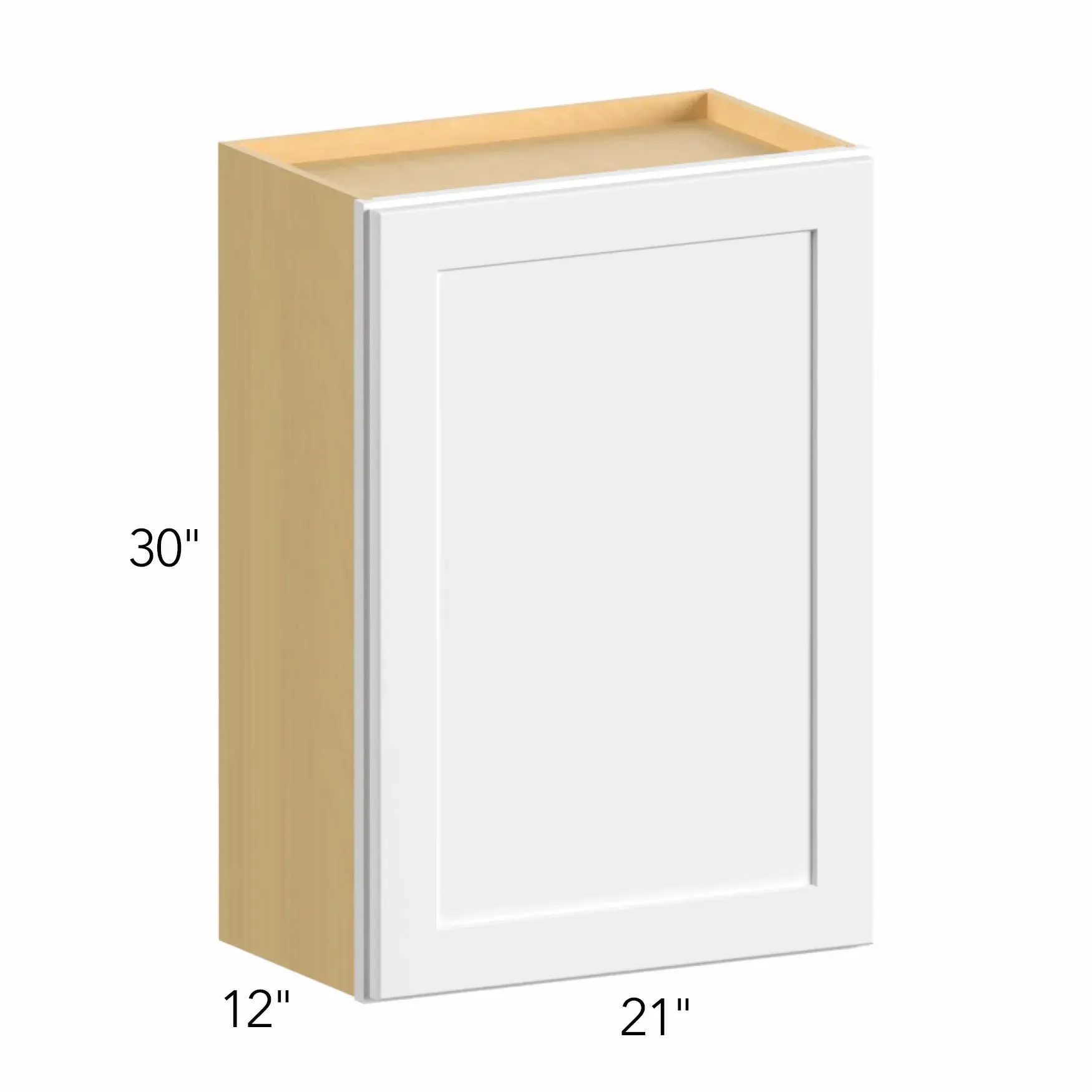 Allure® Galaxy Mocha 21"W x 30"H x 12"D Wall Cabinet (W2130)