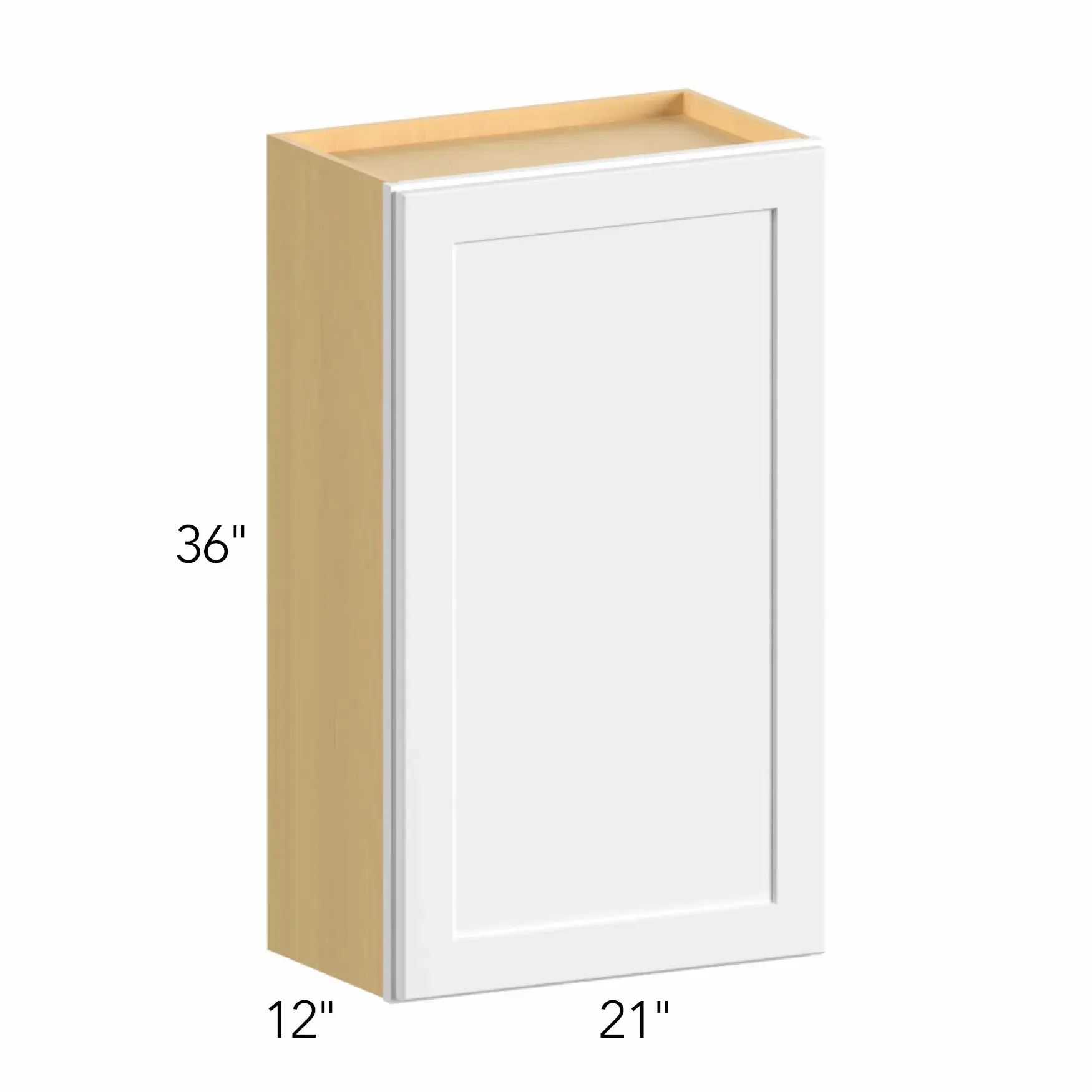 Allure® Galaxy Timber 21"W x 36"H x 12"D Wall Cabinet (W2136)