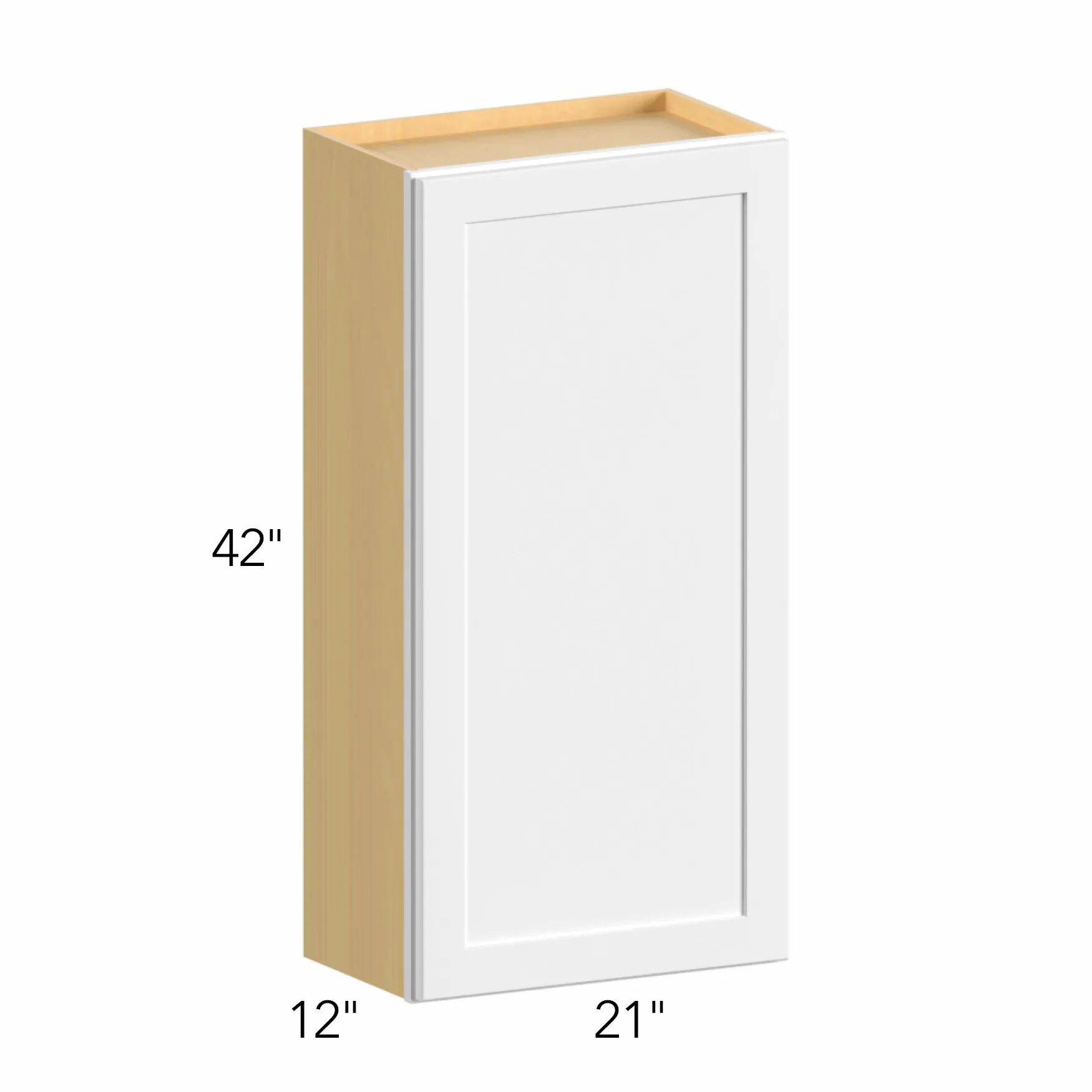 Allure® Galaxy Linen 21"W x 42"H x 12"D Wall Cabinet (W2142)