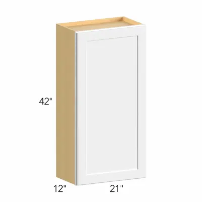 Allure® Fusion Dove 21"W x 42"H x 12"D Wall Cabinet (W2142)