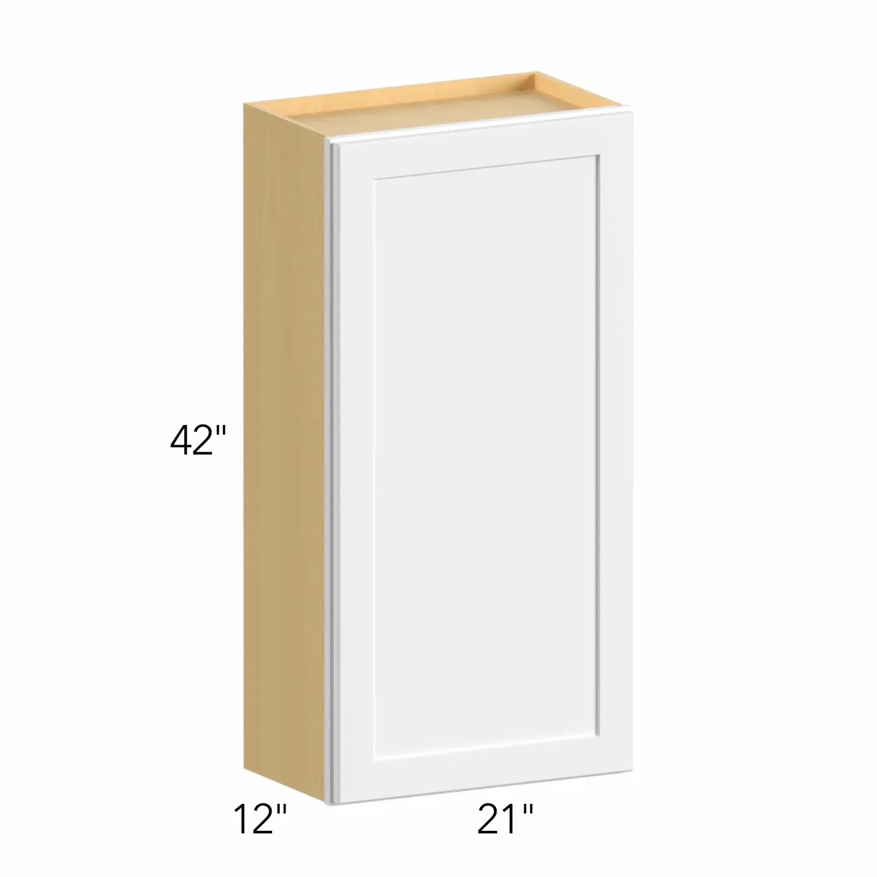 Allure® Galaxy Linen 21"W x 42"H x 12"D Wall Cabinet (W2142)