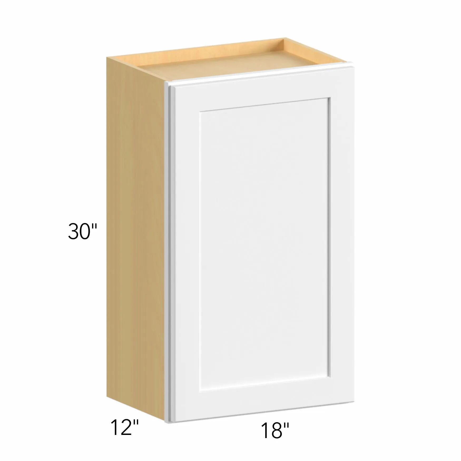 Allure® Galaxy Mocha 18"W x 30"H x 12"D Wall Cabinet (W1830)