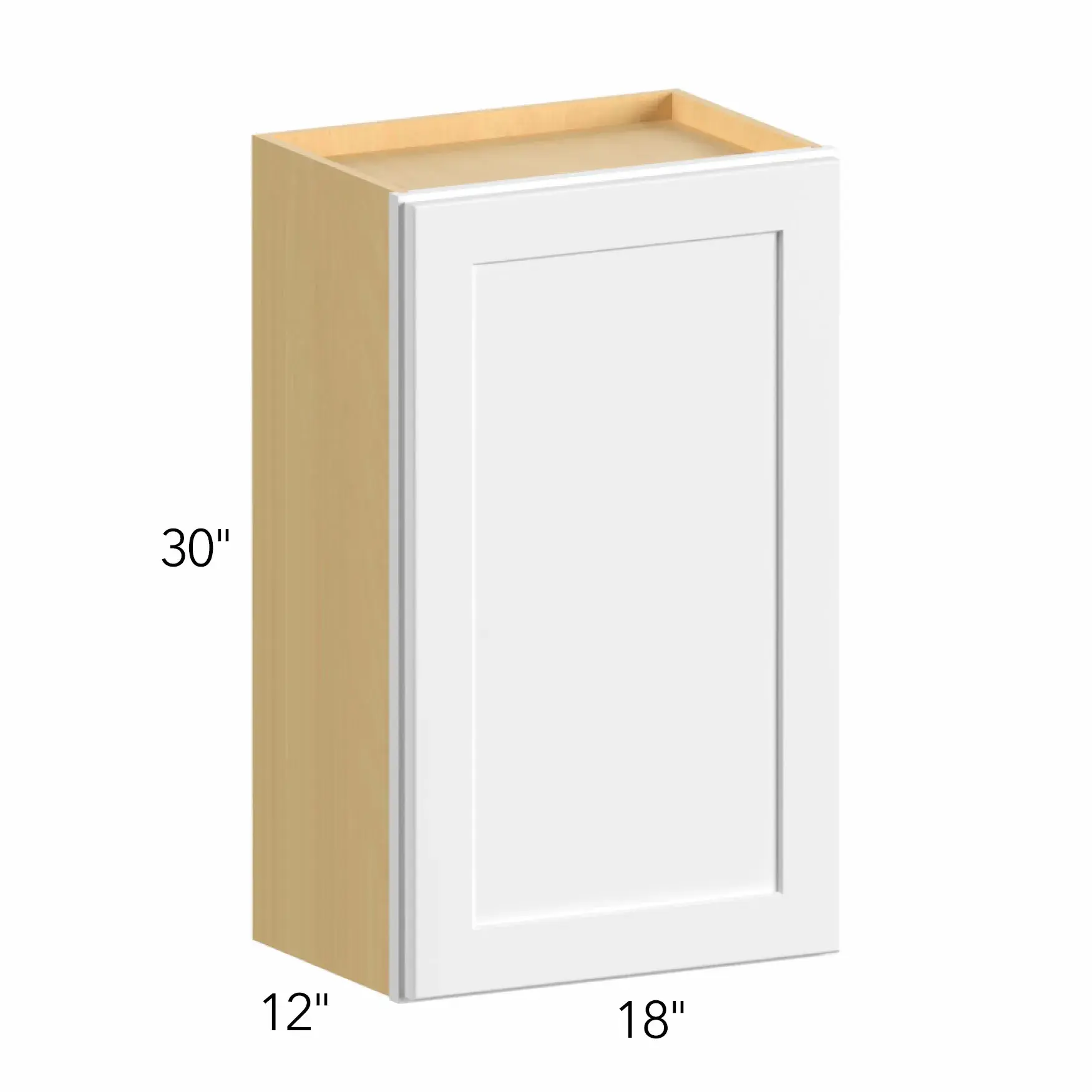 Allure® Galaxy Mocha 18"W x 30"H x 12"D Wall Cabinet (W1830)