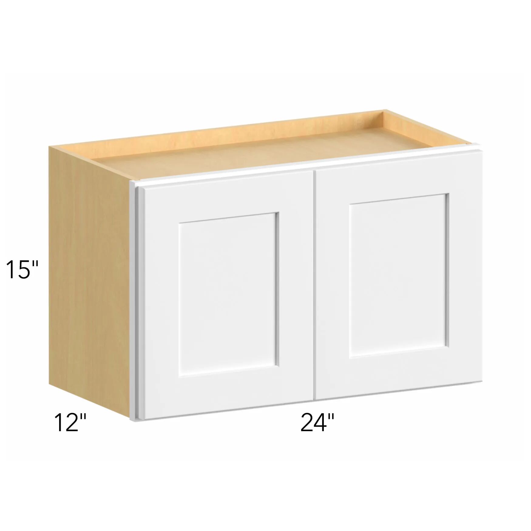 Allure® Galaxy Mocha 24"W x 15"H x 12"D Wall Cabinet (W2415)