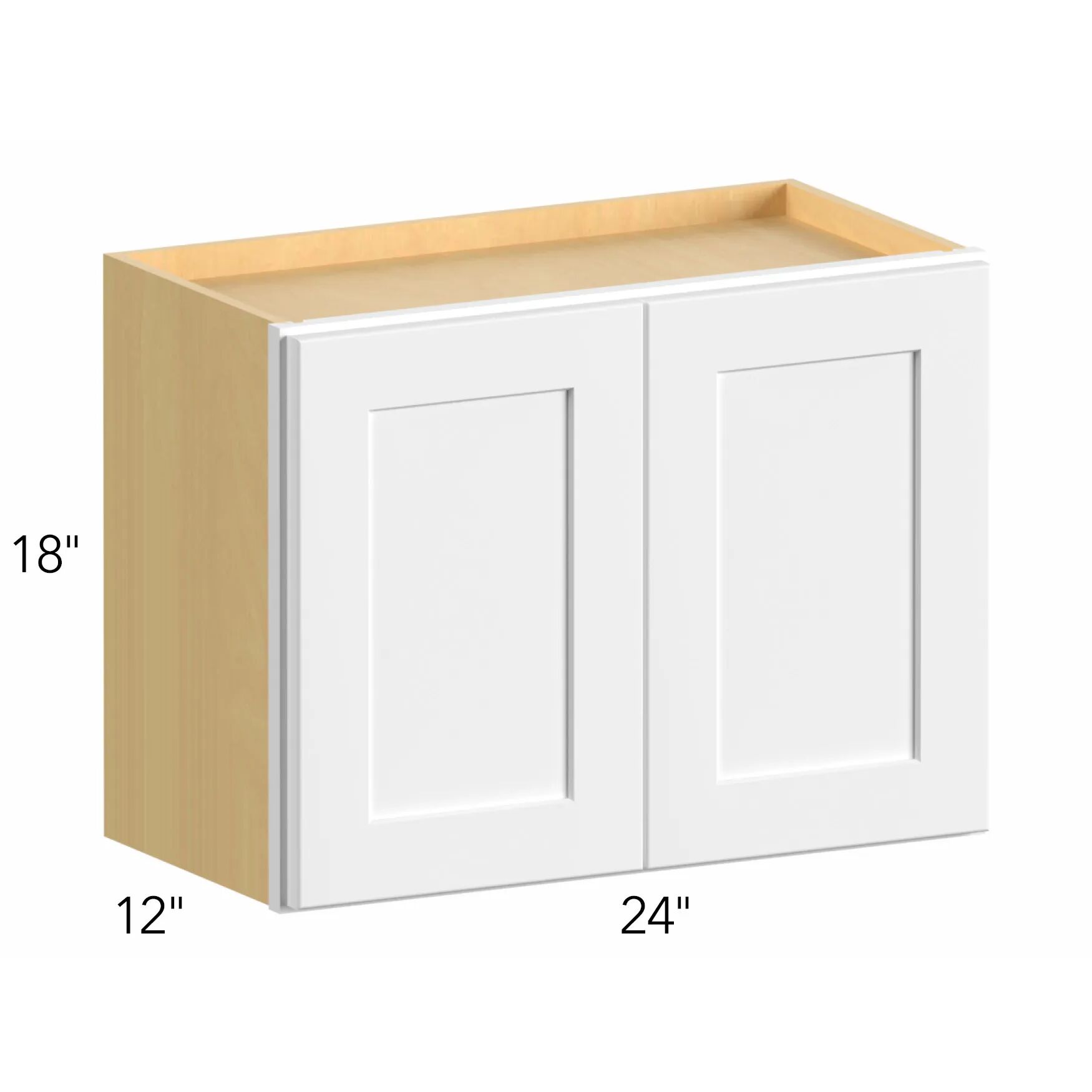 Allure® Galaxy Truffle 24"W x 18"H x 12"D Wall Cabinet (W2418)
