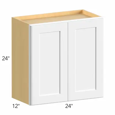 Allure® Galaxy Nickel 24"W x 24"H x 12"D Wall Cabinet (W2424)