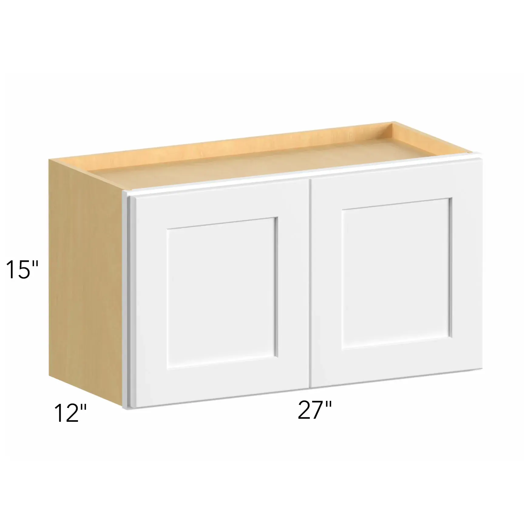 Allure® Galaxy Truffle 27"W x 15"H x 12"D Wall Cabinet (W2715)