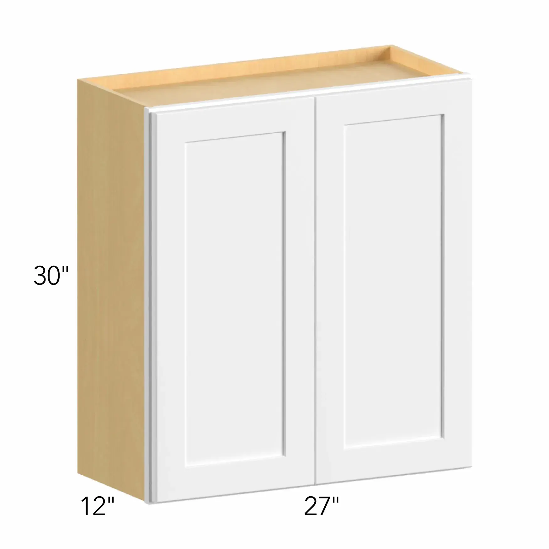 Allure® Galaxy Linen 27"W x 30"H x 12"D Wall Cabinet (W2730)