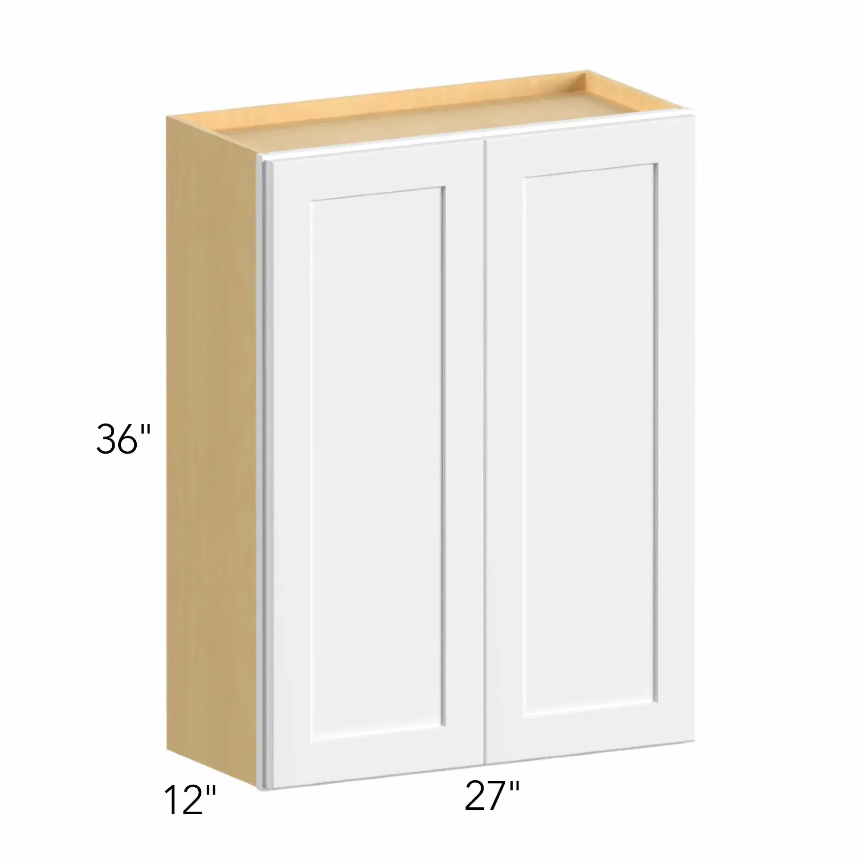 Allure® Galaxy Timber 27"W x 36"H x 12"D Wall Cabinet (W2736)