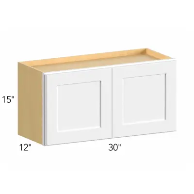 Allure® Galaxy Timber 30"W x 15"H x 12"D Wall Cabinet (W3015)