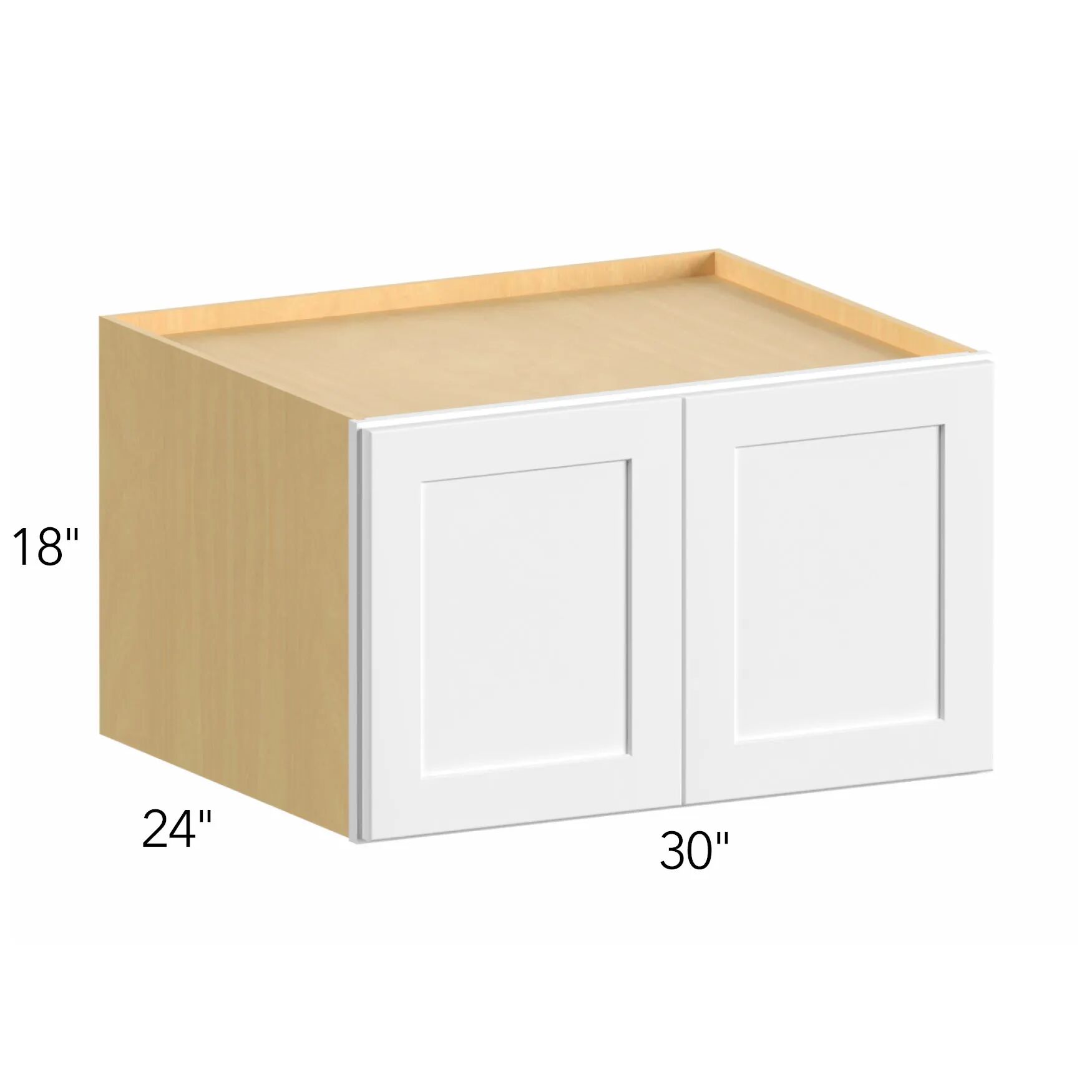 Allure® Galaxy Truffle 30"W x 18"H x 24"D Wall Cabinet (W301824)